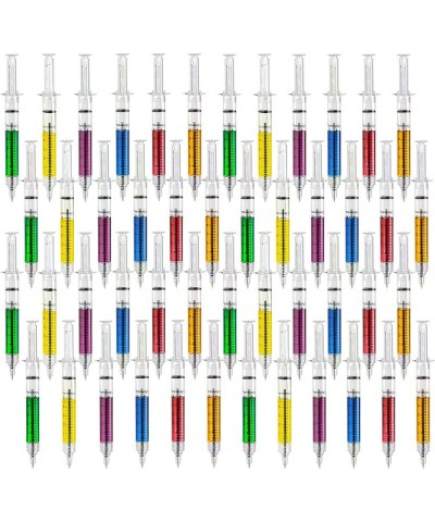 Syringe Pens - 36 Pcs 3 Colors Retractable Fun Nurse Pens Novelty Medical Ballpoint Pens Gifts for Nurses Nurse Doctor Preten...