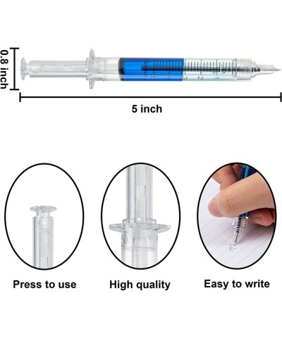 Syringe Pens - 36 Pcs 3 Colors Retractable Fun Nurse Pens Novelty Medical Ballpoint Pens Gifts for Nurses Nurse Doctor Preten...