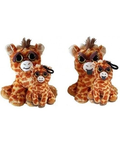 Ginormous Gracie The Mama Giraffe and her Baby Scrappy Savannah $34.53 Plush Interactive Toy Figures