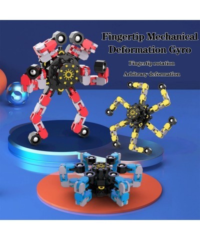 Transformable Fingertip Spinners Fingertip Gyro Spinning Top Toy Sensory Fidget Toys Yellow $27.02 Fidget Toys