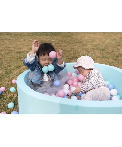 Ball Pit Balls Crush Proof Plastic Children's Toy Balls Ocean Balls Small Size 2.15 Inch Phthalate & BPA Free Pack of 100 Whi...