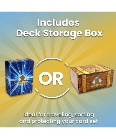 TCG Deck Box Bundled with 20 Assorted Cards (2 GX V OR EX Ultra Rares + 18 Reverse Holo) $37.77 Card Games