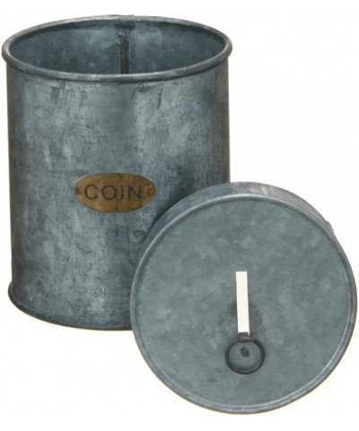 Galvanized Can Coin Bank $44.47 Kids' Money Banks