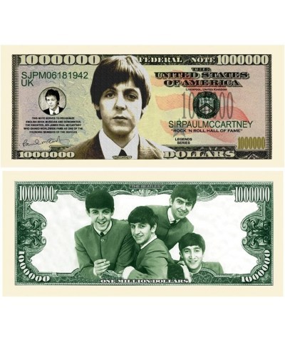 Paul McCartney Million Dollar Bill in Protective Holder $15.34 Gags & Practical Joke Toys