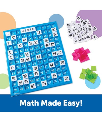 120 Number Board -181 Pieces Ages 6+ Learning Math Games for Kids Educational and Fun Games for Kids $31.90 Board Games