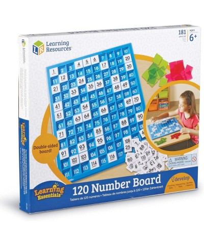 120 Number Board -181 Pieces Ages 6+ Learning Math Games for Kids Educational and Fun Games for Kids $31.90 Board Games