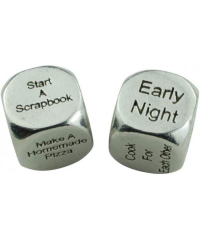 50 Year Anniversary Metal Date Night Dice - Create a Unique 50th Anniversary Date Night $30.28 Game Accessories