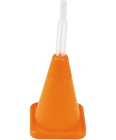 Construction Cone Molded Plastic Cups with Straws - 4 Oz. | Pack of 8 $38.60 Kids' Party Tableware