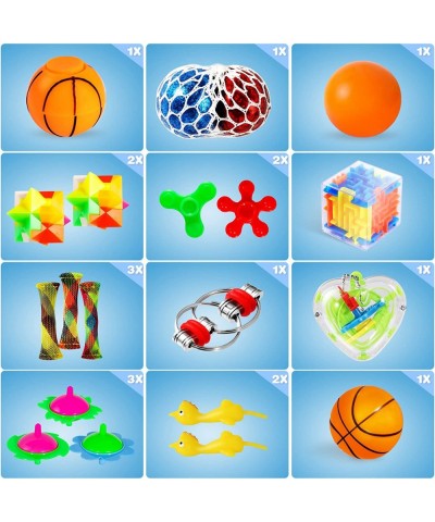 38PCS Sensory Fidget Toys Set Stress Anxiety Relief Assortment Toys for Kids Adults Party Favors Carnival Prize Classroom Rew...