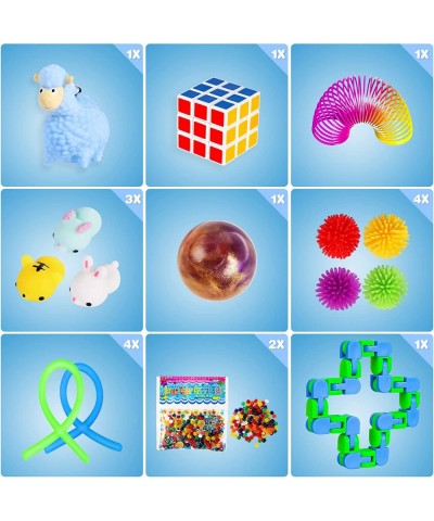 38PCS Sensory Fidget Toys Set Stress Anxiety Relief Assortment Toys for Kids Adults Party Favors Carnival Prize Classroom Rew...