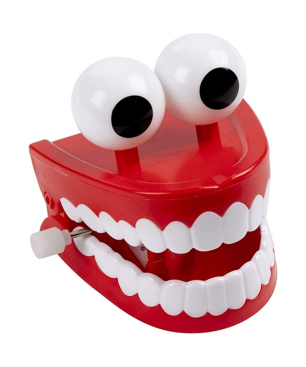 Wind-up Chattering Toy Chomping Teeth Plastic Red Props with Eyes for Party Christmas Halloween Favors $16.48 Spring & Wind-U...