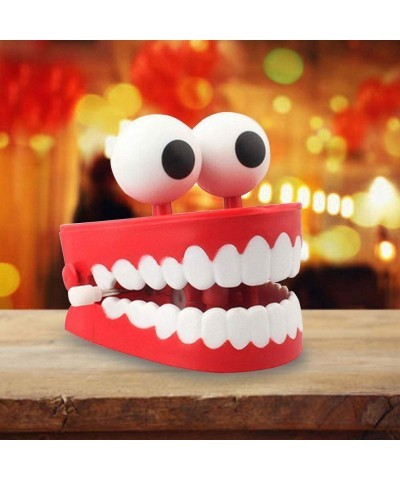 Wind-up Chattering Toy Chomping Teeth Plastic Red Props with Eyes for Party Christmas Halloween Favors $16.48 Spring & Wind-U...