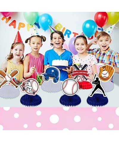 7Pack Baseball Honeycomb Centerpieces kids Baseball Theme Party Decoration Supplies $21.42 Kids' Party Centerpieces