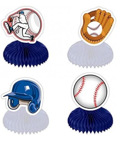 7Pack Baseball Honeycomb Centerpieces kids Baseball Theme Party Decoration Supplies $21.42 Kids' Party Centerpieces