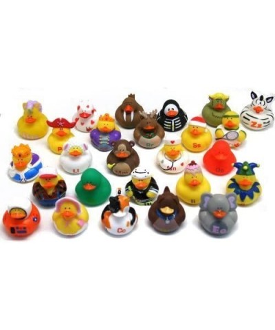 Abc's Rubber Duckies - 26 Pieces - Educational and Learning Activities for Kids $41.57 Bathtub Toys