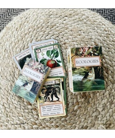 Ecologies Card Game - Gameplay Inspired by Nature - Use Science to Build Food Webs in Seven Unique Biomes - Beautiful Vintage...