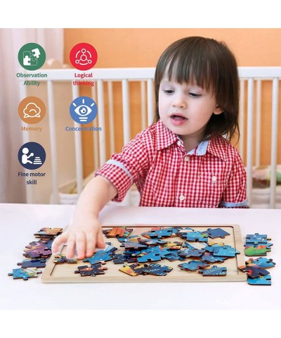 48 Pieces Puzzles for Kids Ages 3-5 Wooden Jigsaw Puzzles for Kids Educational Learning Toys Gift Game for Boys Girls $18.36 ...