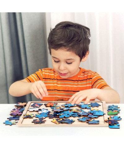 48 Pieces Puzzles for Kids Ages 3-5 Wooden Jigsaw Puzzles for Kids Educational Learning Toys Gift Game for Boys Girls $18.36 ...