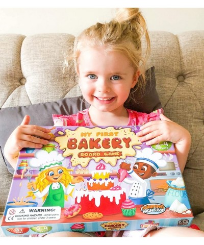 My First Bakery Matching Board Game! Race to Find Tasty Treats for Your Bakery! Fun and Colorful Matching Game for Kids - Hel...