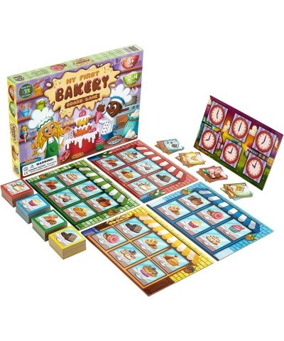 My First Bakery Matching Board Game! Race to Find Tasty Treats for Your Bakery! Fun and Colorful Matching Game for Kids - Hel...