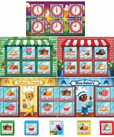 My First Bakery Matching Board Game! Race to Find Tasty Treats for Your Bakery! Fun and Colorful Matching Game for Kids - Hel...