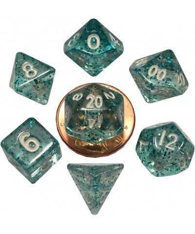 Ethereal Light Blue?10mm Mini Polyhedral Dice Set $16.27 Game Accessories