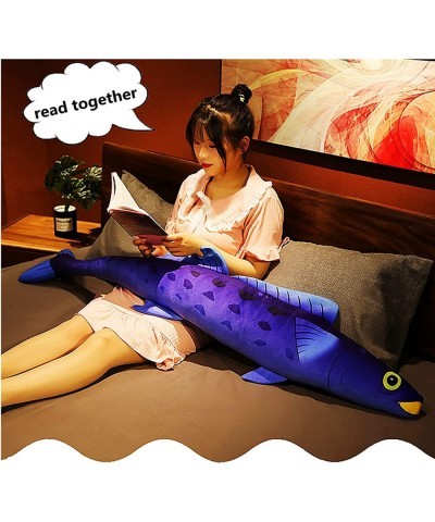 Genshin Impact Plush 35.4''/90cm Salted Fish Sword Plush Fish Shaped Pillow Salted Fish Greatsword Cosplay Props Collection S...