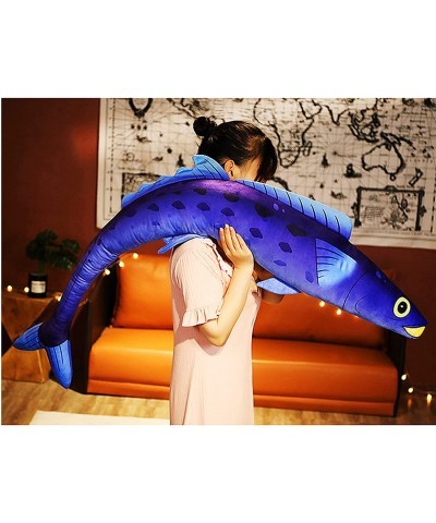 Genshin Impact Plush 35.4''/90cm Salted Fish Sword Plush Fish Shaped Pillow Salted Fish Greatsword Cosplay Props Collection S...