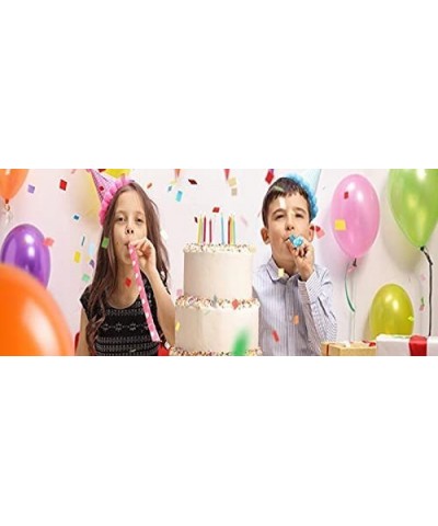 100 Pcs Party Blowers Horns Colorful Birthday Blowouts Whistles Noisemakers Toys for Birthday Party New Year Party Favors (Co...