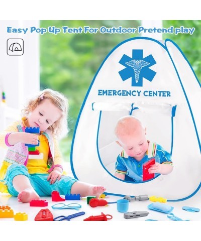 Doctor Kit Toys for Kids 32PCS Pretend Play Doctor Sets Toys with Big Tent & Doctor Dress Up Role Play Educational Toys Birth...