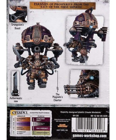 99120205023 "Brokk Grungsson Lord-Magnate Barak-NAR Plastic Kit $62.27 Board Games