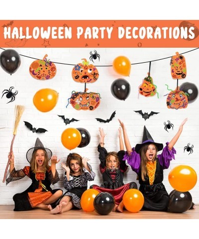 485Pcs Halloween Crafts for Kids Foam Pumpkins for Crafts DIY Pumpkin Decorating 30 Kits Pumpkin Stickers Halloween Arts and ...