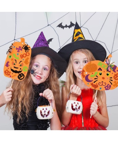 485Pcs Halloween Crafts for Kids Foam Pumpkins for Crafts DIY Pumpkin Decorating 30 Kits Pumpkin Stickers Halloween Arts and ...