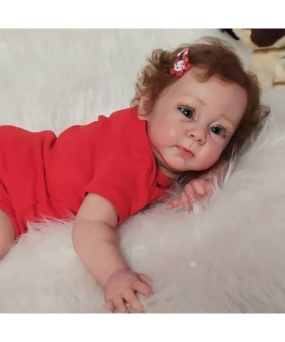 23 inch 57cm Lovely Reborn Toddler Girl Dolls Realistic Looking Silicone Weighted Body Baby Dolls That Look Real for Children...