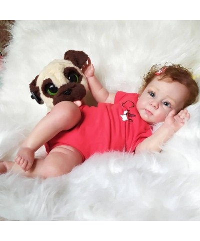 23 inch 57cm Lovely Reborn Toddler Girl Dolls Realistic Looking Silicone Weighted Body Baby Dolls That Look Real for Children...