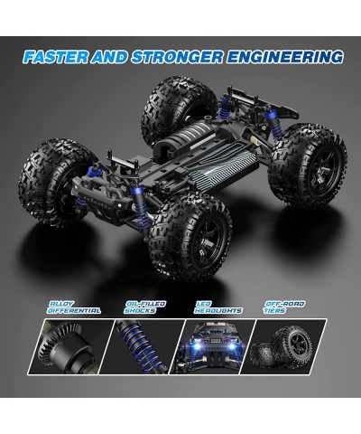 High-Speed 1:16 Scale RC Cars 40 KM/H All-Terrain Remote Control Car for Adults Kids 4x4 Off-Road RC Truck Two Batteries for ...