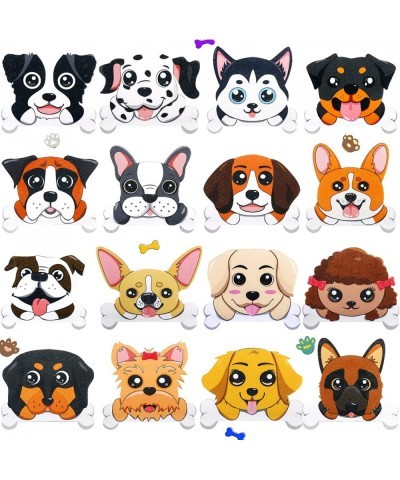 16 PCS Felt Puppy Dogs Ear-Headbands for Kids Pet Birthday Party Favors as Animal Dress Up Costumes Party Supplies $25.21 Kid...