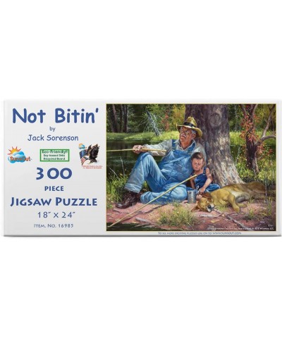 Not Bitin' 300 Piece Jigsaw Puzzle by SunsOut $31.47 Jigsaw Puzzles