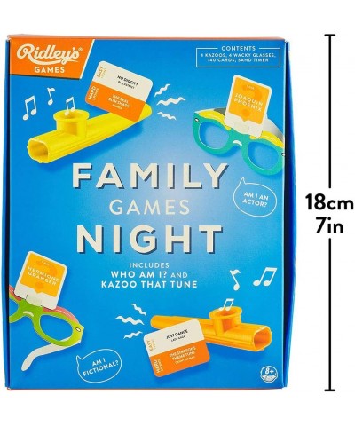 Ridley’s Family Games Night Includes 2 Games – Kazoo That Tune and Who Am I? – Party/Group Games Ideal for Ages 8+ – Includes...