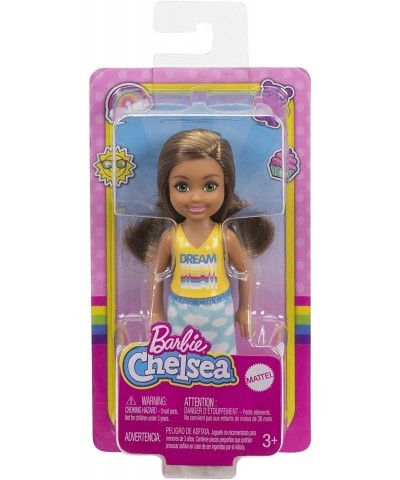 Chelsea Doll (6-inch Brunette) Wearing Skirt with Cloud Print and White Shoes Gift for 3 to 7 Year Olds $15.98 Dolls