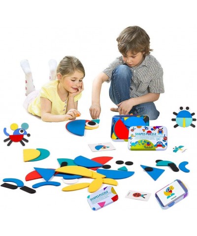 Shape Puzzle - Animals Jigsaw Puzzle Sorting and Stacking Games Montessori Educational STEM Toys for Toddlers Kids Boys Girls...