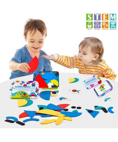 Shape Puzzle - Animals Jigsaw Puzzle Sorting and Stacking Games Montessori Educational STEM Toys for Toddlers Kids Boys Girls...