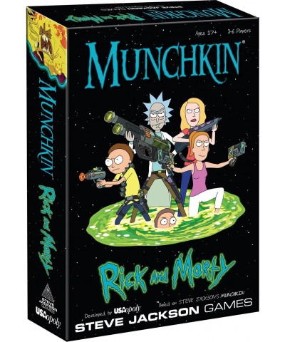 MUNCHKIN: Rick And Morty Card Game | Rick and Morty Adult Swim Munchkin Board Game | Officially Licensed Rick and Morty Merch...