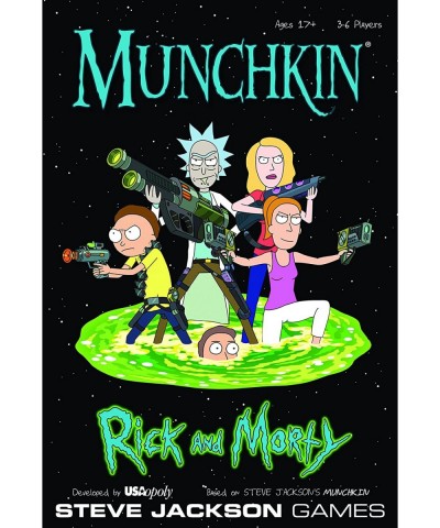 MUNCHKIN: Rick And Morty Card Game | Rick and Morty Adult Swim Munchkin Board Game | Officially Licensed Rick and Morty Merch...