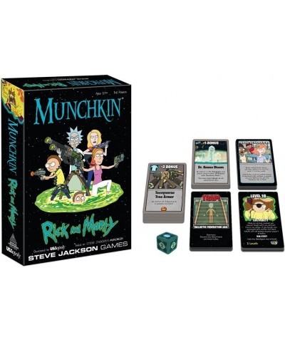 MUNCHKIN: Rick And Morty Card Game | Rick and Morty Adult Swim Munchkin Board Game | Officially Licensed Rick and Morty Merch...