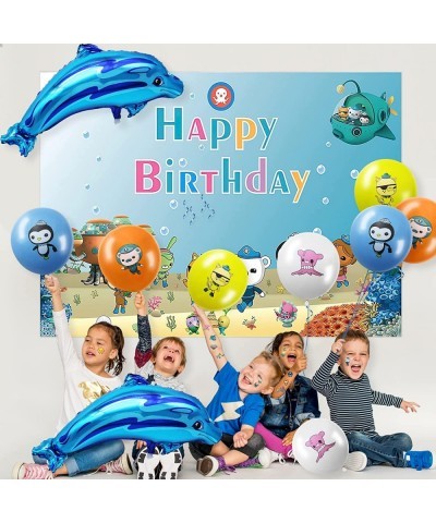 Octonauts Birthday Party Supplies Octonauts party supplies Include Birthday Banner Cake Toppers Balloons Foil Balloons Octona...