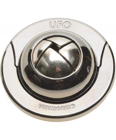 UFO Hanayama Brain Teaser Puzzle New 2019 Release Level 4 Difficulty Rating RED Velveteen Drawstring Pouch Bundled $31.67 Bra...