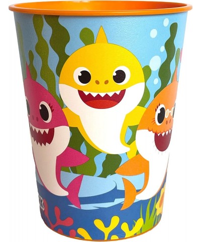 Unique Industries Baby Shark Plastic Favor Cups Party Favor - 16oz - 12 Units $44.91 Kids' Party Tableware