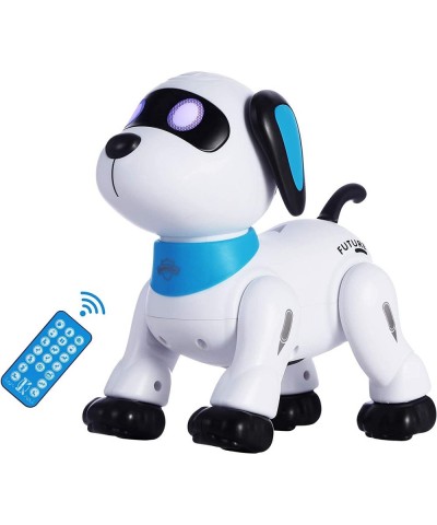 Remote Control Robot Dog Toy Programmable Interactive & Smart Dancing Robots for Kids 5 and up RC Stunt Toy Dog with Sound LE...