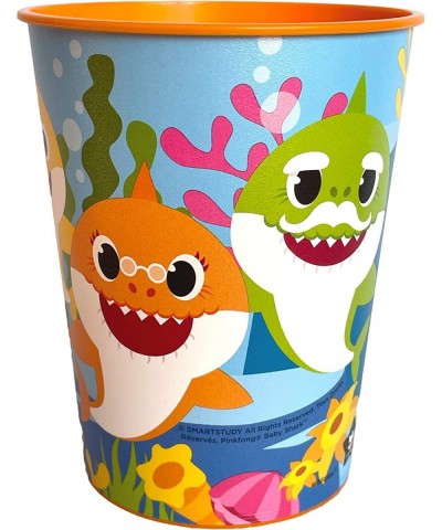 Unique Industries Baby Shark Plastic Favor Cups Party Favor - 16oz - 12 Units $44.91 Kids' Party Tableware